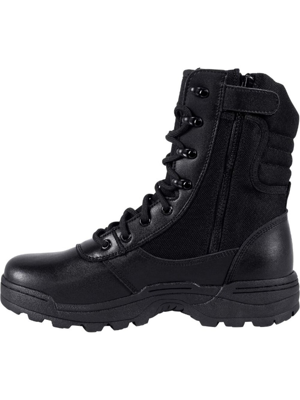 Men's Tactical Military Combat Boots with Side Zipper - Jungle Work Footwear